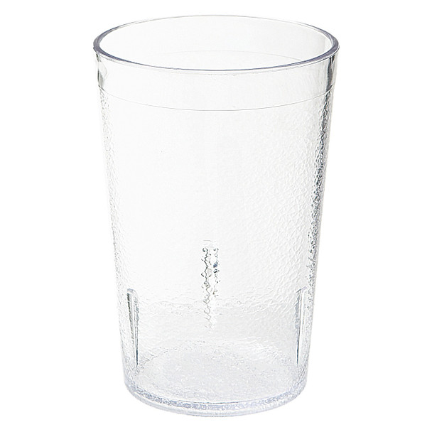 GET 6608-1-CL Clear Textured Tumbler, 8 oz. (12/Pack)
