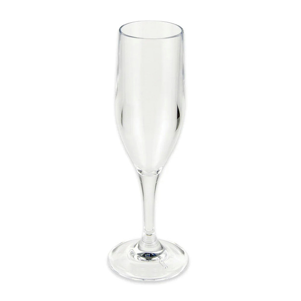 GET SW-1401-1-SAN-CL 6 oz. Champagne Glass, Clear (24/Case)