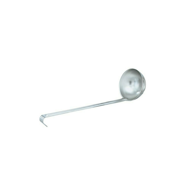 Vollrath 46812 Ladle, 2 oz., One-Piece, Stainless with Grooved Handle