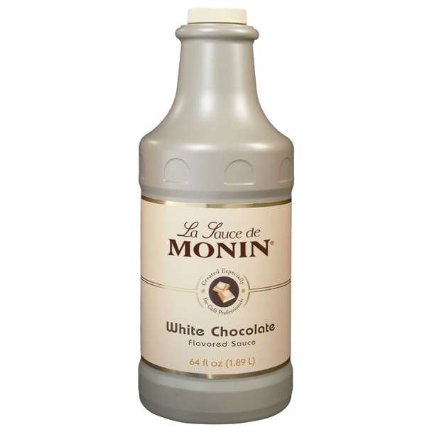 Monin White Chocolate Sauce, 64 Ounce