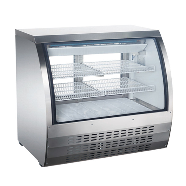 Omcan RS-CN-0120-S 47" Refrigerated Display Case, 18 Cu. Ft., 115V Omcan RS-CN-0120-S 47" Refrigerated Display Case, 18 Cu. Ft., 115V
