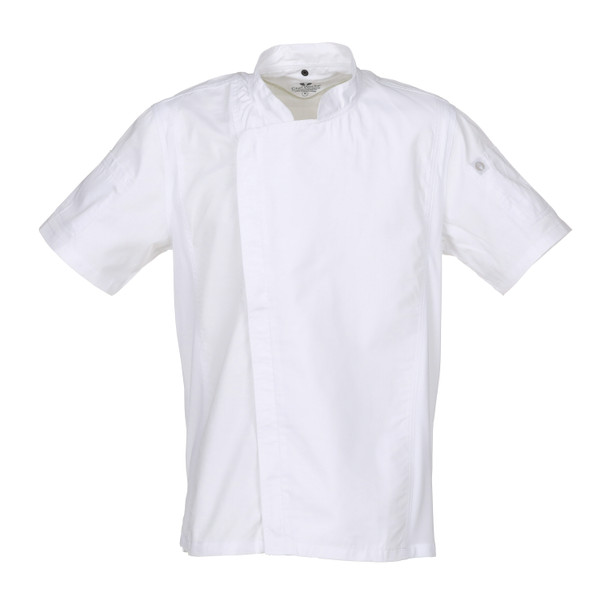 Chef Works BCSZ009WHTXL Springfield Chef Coat, White, X-Large