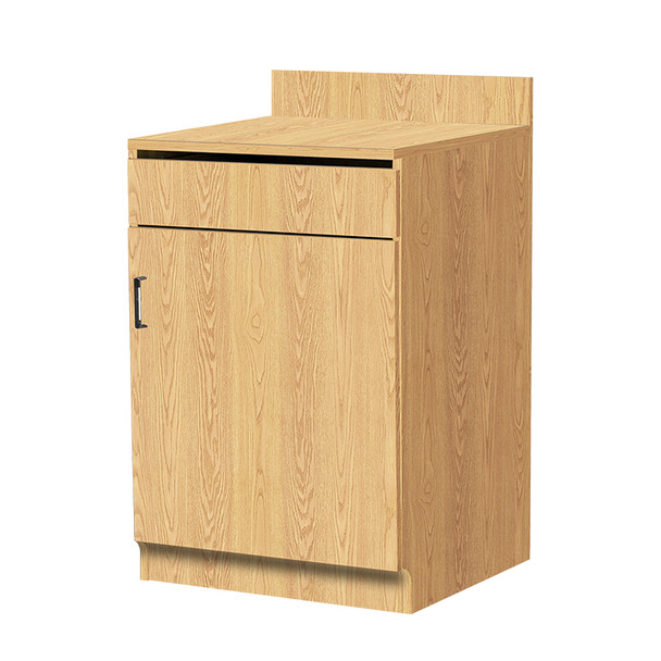 Oak Street M8210-OAK 24" Oak Waitress Station with 1 Drawer & 1 Door Oak Street M8210-OAK 24" Oak Waitress Station with 1 Drawer & 1 Door