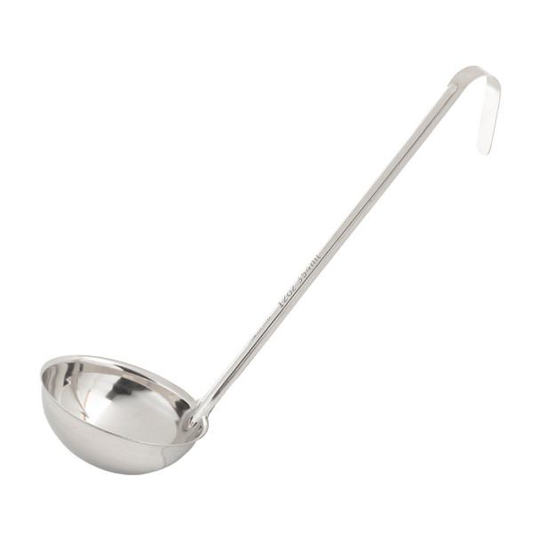 Tablecraft 4712 12 oz Stainless Steel Ladle