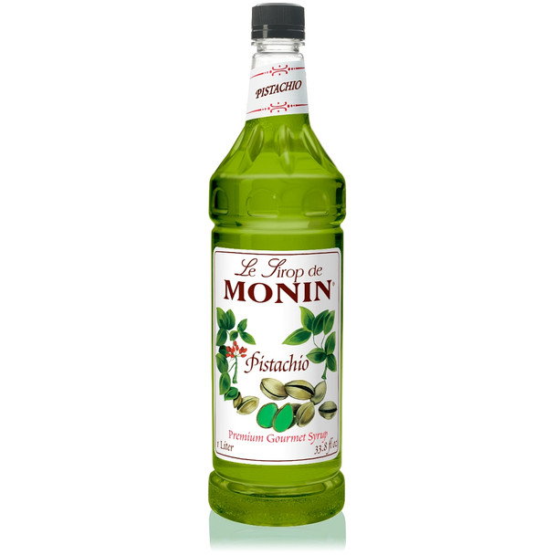Monin Pistachio Syrup, 1 Liter