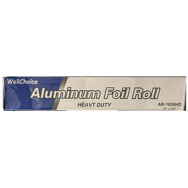 WELLCHOICE 18" x 500' Heavy Duty Aluminum Foil Roll