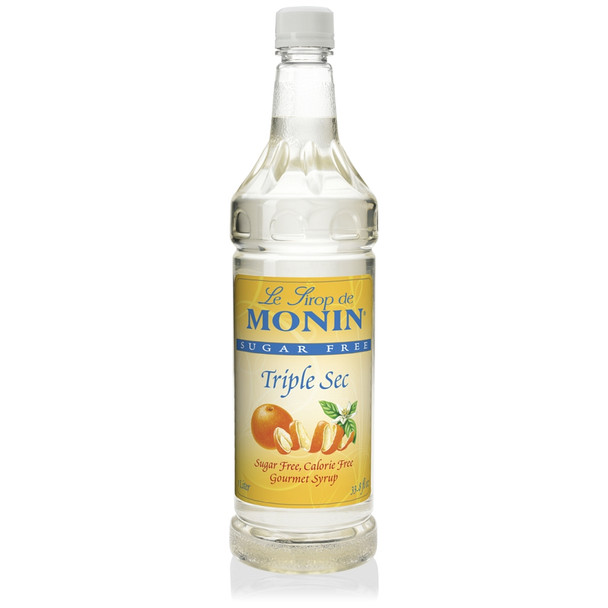 Monin Sugar Free Triple Sec Syrup, 1 Liter Monin Sugar Free Triple Sec Syrup, 1 Liter