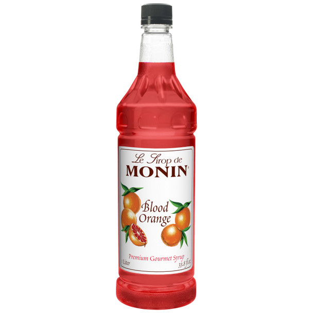 Monin Blood Orange Syrup, 1 Liter