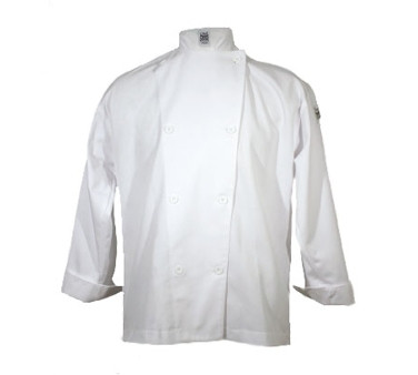 Chef Revival J002-XS Traditional Chef's Jacket, Long Sleeve, White, X-Small