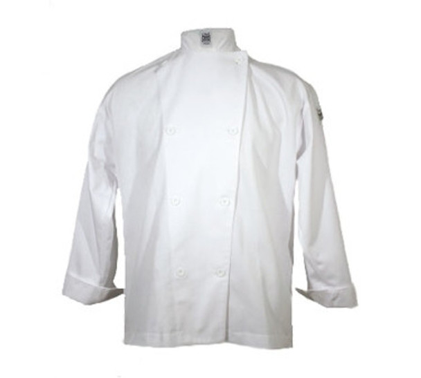 Chef Revival J002-S Traditional Chef's Jacket, Long Sleeve, White, Small Chef Revival J002-S Traditional Chef's Jacket, Long Sleeve, White, Small