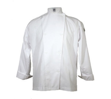 Chef Revival J002-XL Traditional Chef's Jacket, Long Sleeve, White, X-Large