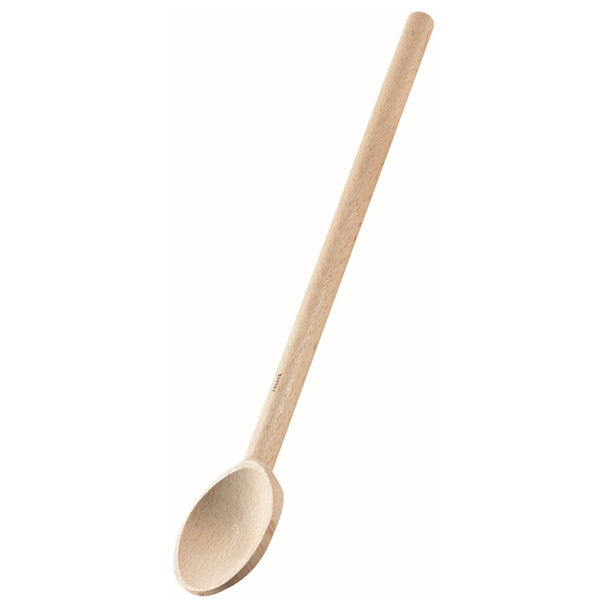 Browne 744568 Wooden Spoon, 5/8" dia. x 18"L, Wax Finish