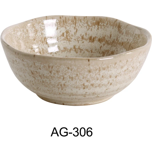 Yanco AG-306 Agate Nappie Bowl, 14 oz., 5-1/2" (36/Case)