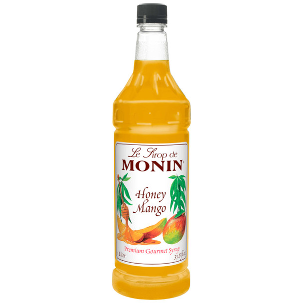Monin Honey Mango Syrup, 1 Liter