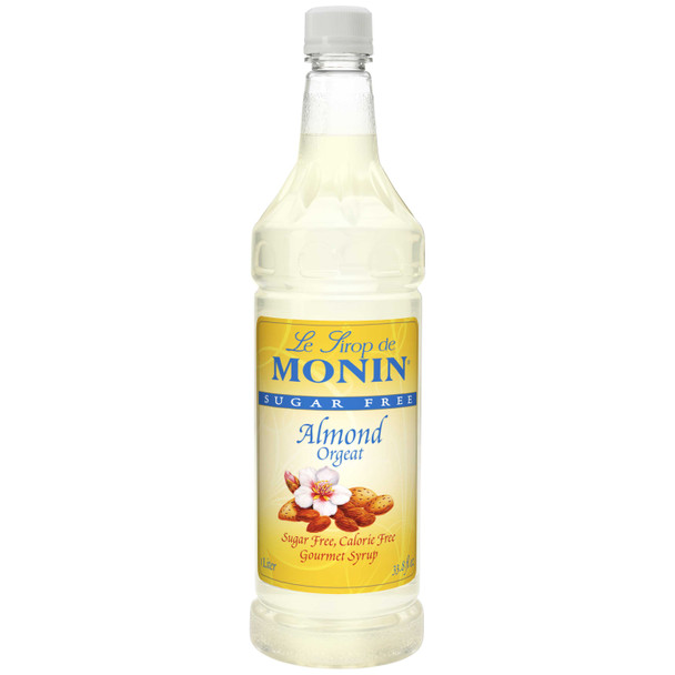 Monin Sugar Free Almond Syrup, 1 Liter