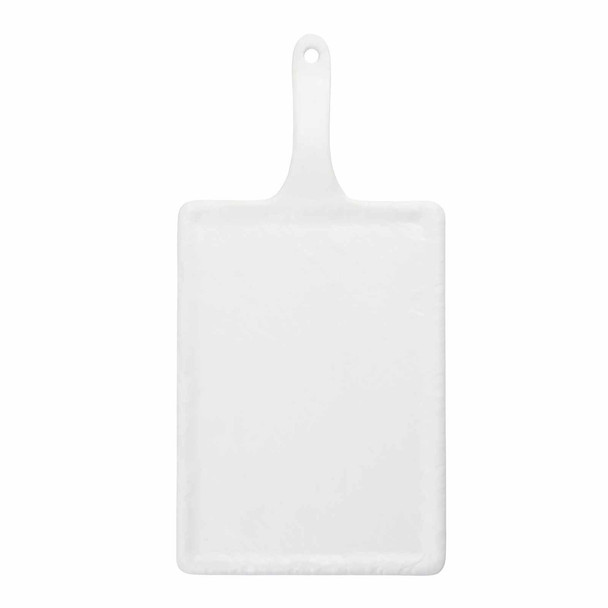 Tablecraft 11496 Frostone Serving Paddle, 14-1/4" x 7", White Slate Tablecraft 11496 Frostone Serving Paddle, 14-1/4" x 7", White Slate