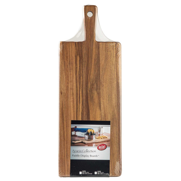 Tablecraft 11293 Acacia Serving Board, 22" x 8", Rectangular, Wood