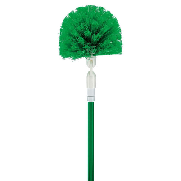 Libman 118 Swivel Duster, 8" Dome Shaped Dusting Head, Green & White