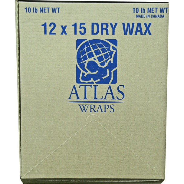 Dry Wax Sheets, 12" x 15", White (10lbs/Bundle)