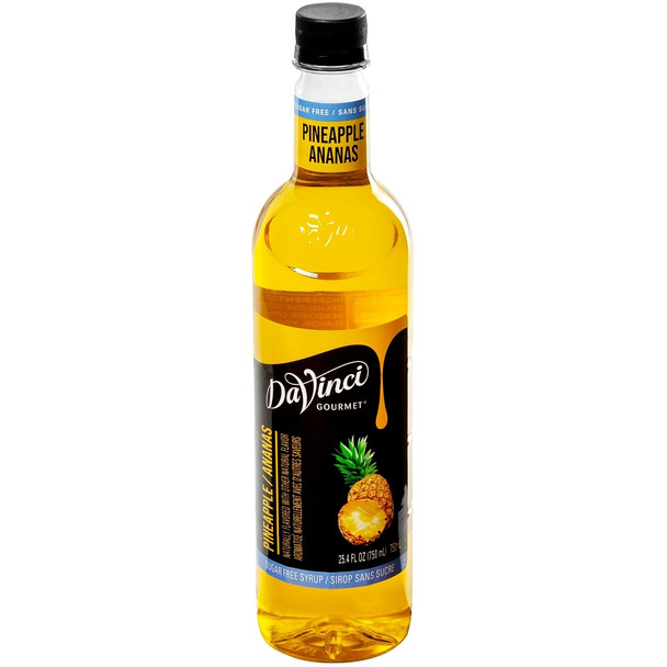 Davinci Gourmet Sugar Free Pineapple Syrup, 750 mL Davinci Gourmet Sugar Free Pineapple Syrup, 750 mL