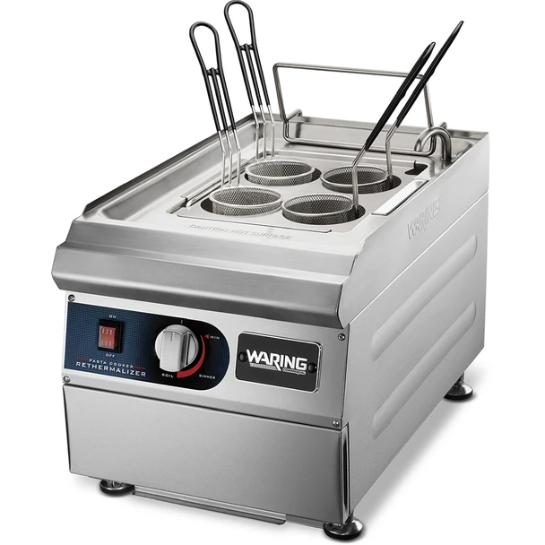 Waring WPC100 Electric Pasta Cooker Rethermalizer, 13.1 Qt., 208V/240V