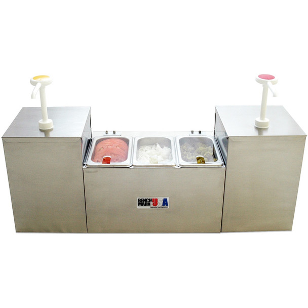Winco 52001 Benchmark Condiment Station
