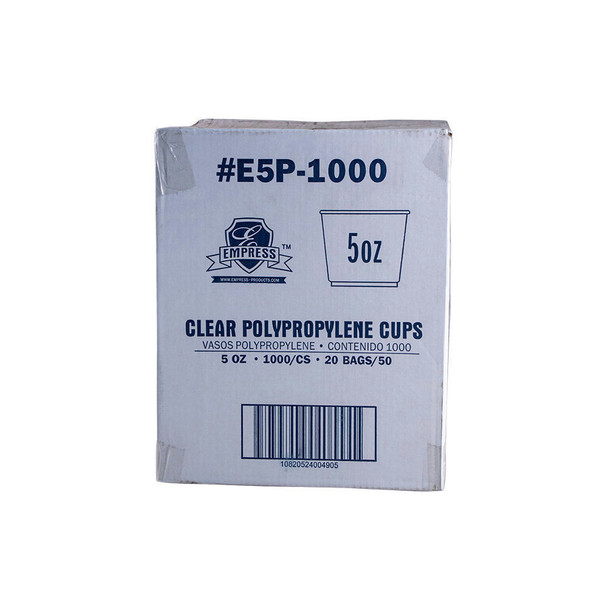 Empress E5P-1000 Polypropylene Cup 5 oz. (50/Pack) Empress E5P-1000 Polypropylene Cup 5 oz. (50/Pack)