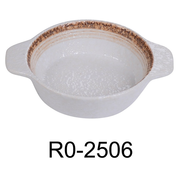 Yanco RO-2506 Rockeye-2 Bake Dish, 7 oz., 6-1/2"x5", Brown (36/Case)