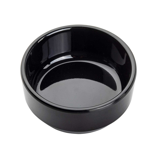 Tablecraft 10312BK Mini Bowl, 3 oz., 3", Round, Black, Melamine Tablecraft 10312BK Mini Bowl, 3 oz., 3", Round, Black, Melamine