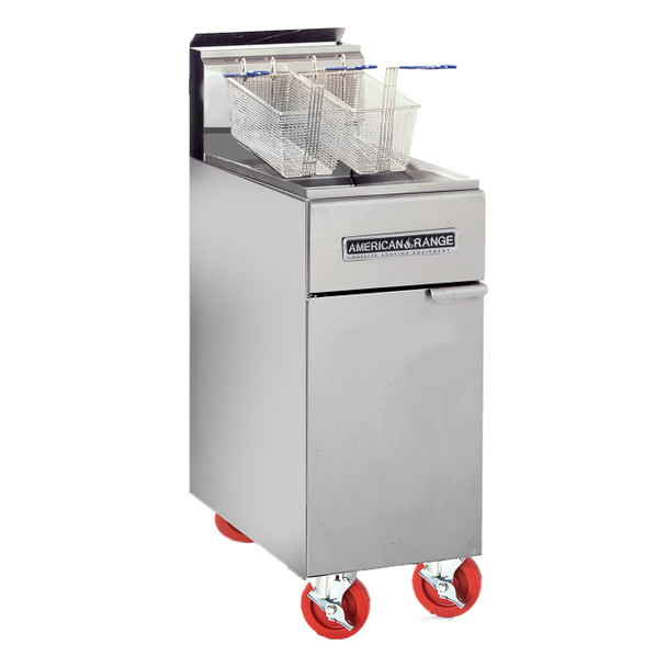 American Range AF35/50 Gas Fryer, Floor Model, 35-50 lb. Capacity
