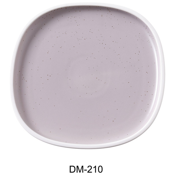 Yanco DM-210 Denmark Plate, 10-1/4", Square, Lavender (12/Case)