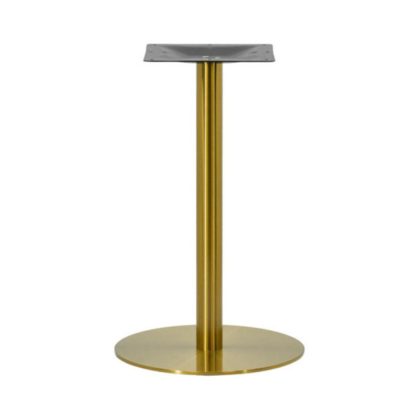 G&A GRD23 Table Base, 23" Spread, Dining Height, Gold Finish G&A GRD23 Table Base, 23" Spread, Dining Height, Gold Finish