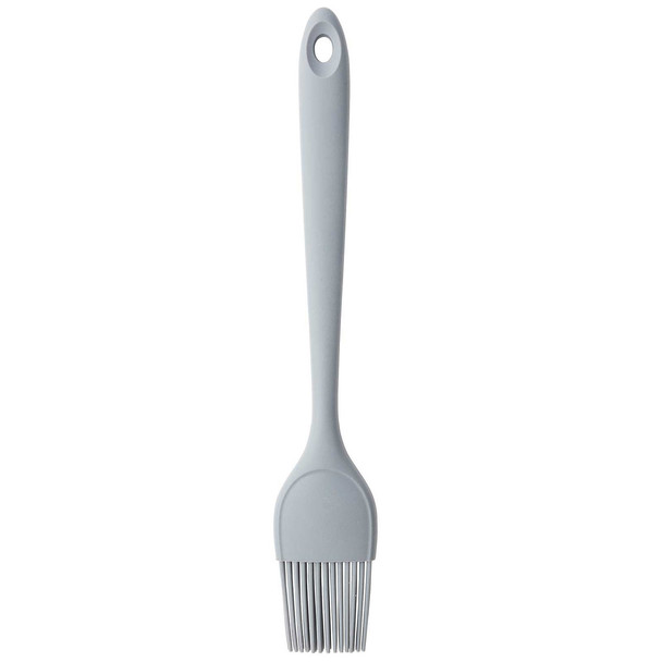 Tablecraft 11842 Large Basting Brush, 1.75" x 10.75", Silicone, Gray