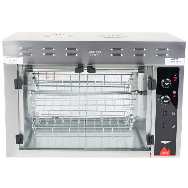 Vollrath 40841 15-bird Countertop Chicken Rotisserie Oven, 220V