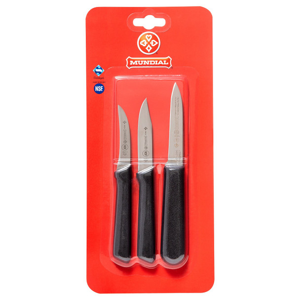 Mundial SC0500-3 Paring Knife Collection (3pk)