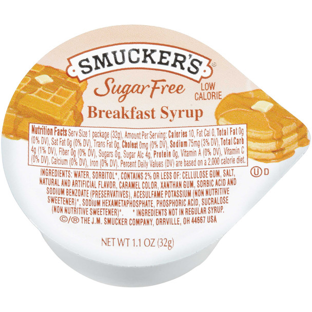Smucker's Low Calorie Sugar Free Syrup