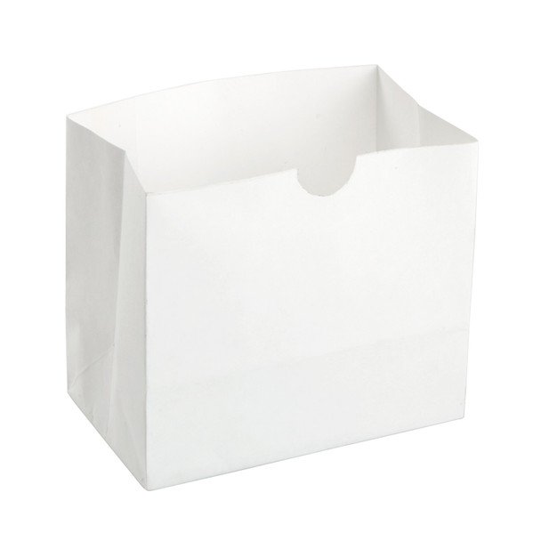 American Metalcraft SBW4 Mini Snack Bag, 4-1/4"L x 2-1/2"W x 3-3/4"H White (250/Pack)