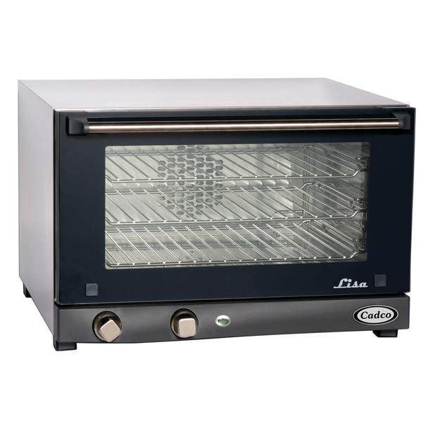 Cadco OV-013 Half Size Manual Convection Oven, 1450W, 120V