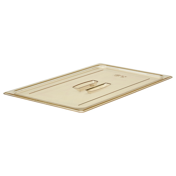 Cambro 10HPCH150 Food Cover w/ Handle, Full Size, Flat, Amber Cambro 10HPCH150 Food Cover w/ Handle, Full Size, Flat, Amber