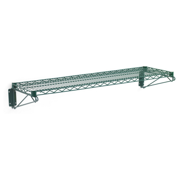 Olympic J1448WSK-SR Wall Mount Kit, 48"W x 14"D, Green Epoxy, 250 lb. Capacity Olympic J1448WSK-SR Wall Mount Kit, 48"W x 14"D, Green Epoxy, 250 lb. Capacity