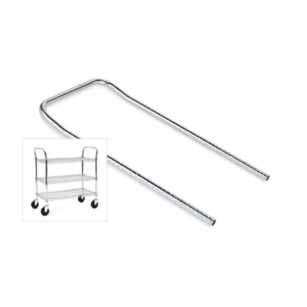 Olympic JH3C One-Piece Handle for Utility Cart, 18" Chrome Deep Olympic JH3C One-Piece Handle for Utility Cart, 18" Chrome Deep