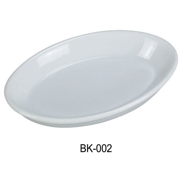 Yanco BK-002 Accessories Oval Baker, 8 oz (36/Case)