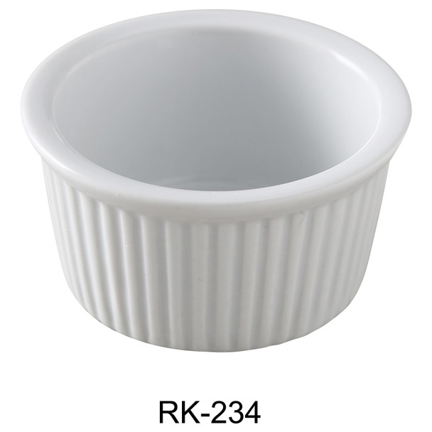 Yanco RK-234 Accessories Fluted Ramekin, 2-3/4 oz