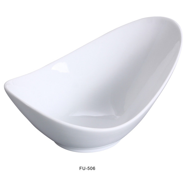 Yanco FU-506 Fuji Fortune Bowl, 5-1/2", 4 oz, Bone White (36/Case)