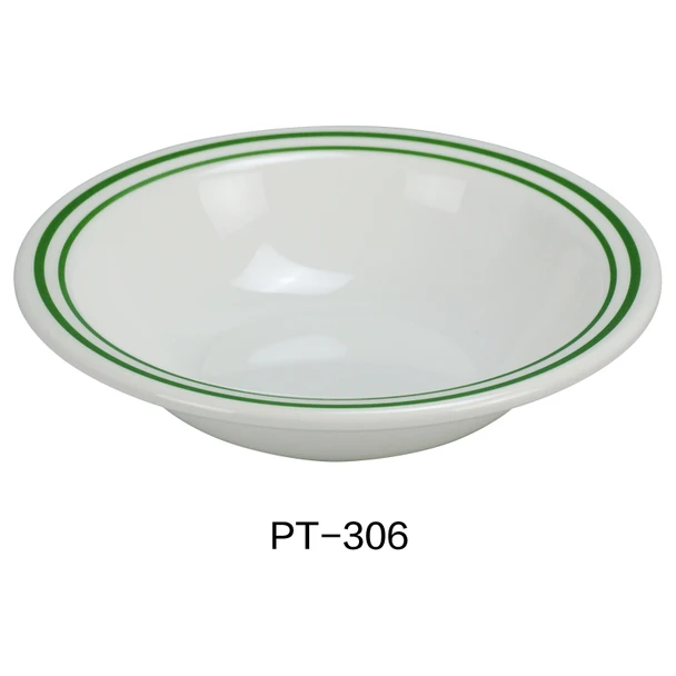 Yanco PT-306 Pine Tree Salad Bowl, 10 oz, Melamine (48/Case)