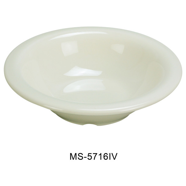 Yanco MS-5716IV Milestone Soup Bowl, 16 oz, Melamine, Ivory (48/Case)