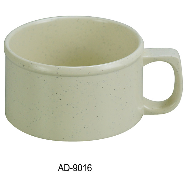 Yanco AD-9016 Ardis, Soup Mug, 8 oz, Melamine (48/Case)