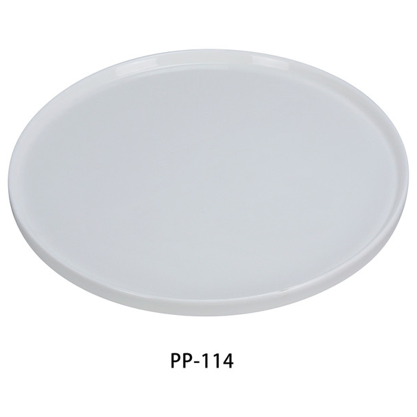 Yanco PP-114 Accessories Coupe Pizza Plate, 14" (12/Case)