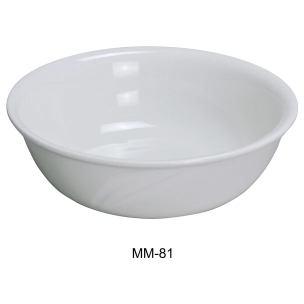 Yanco MM-81 Miami Soup Bowl, 8", 48 oz, Bone White (12/Case)