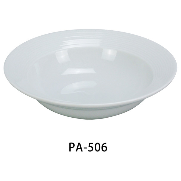 Yanco PA-506 Paris Grape Fruit Bowl, 11-1/2 oz, Super White (36/Case)